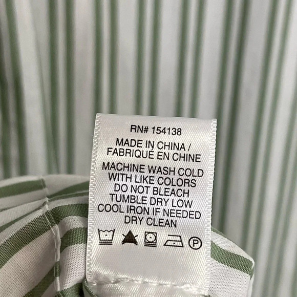 NEW STAUD Crosshill Midi Dress Womens Size Medium Moss Green Long Sleeve NWOT - Picture 10 of 14